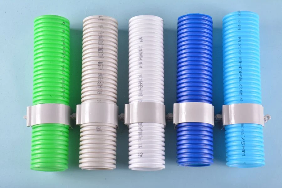 HDPE Double Wall vlnitý čistý čerstvý vzduch